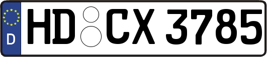 HD-CX3785