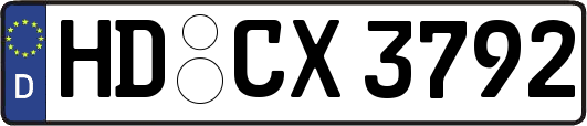 HD-CX3792