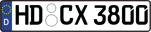 HD-CX3800