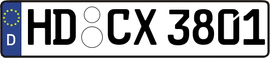 HD-CX3801