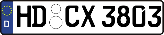 HD-CX3803