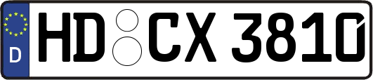 HD-CX3810