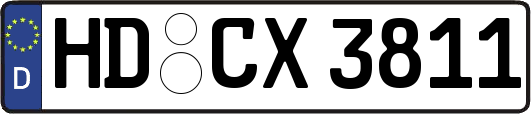 HD-CX3811