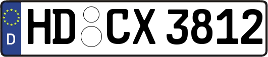 HD-CX3812