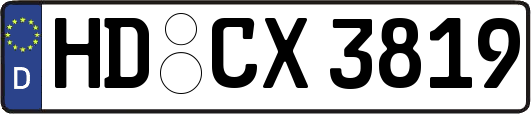 HD-CX3819