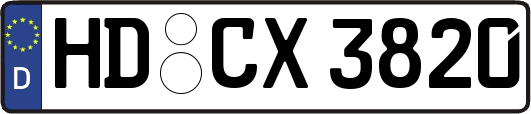 HD-CX3820