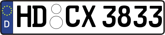 HD-CX3833
