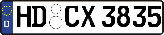 HD-CX3835