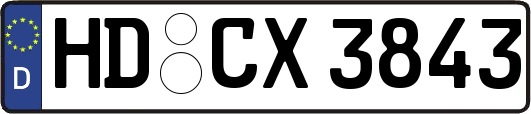HD-CX3843