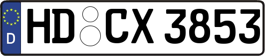 HD-CX3853