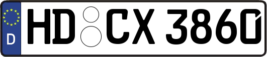 HD-CX3860