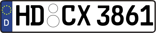 HD-CX3861