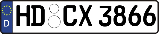 HD-CX3866