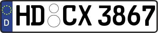 HD-CX3867