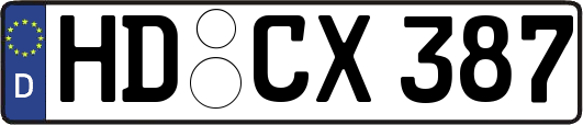 HD-CX387