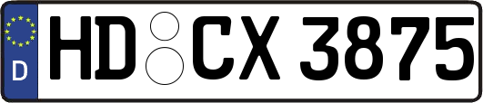 HD-CX3875
