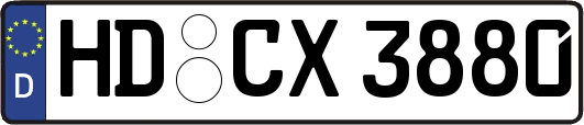 HD-CX3880