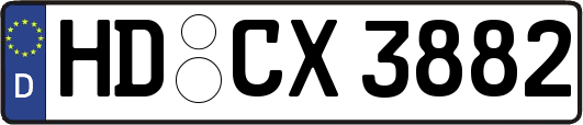 HD-CX3882