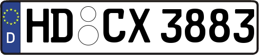 HD-CX3883