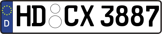HD-CX3887