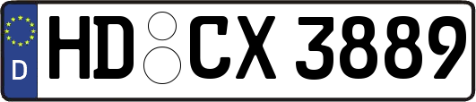 HD-CX3889