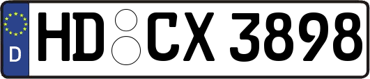 HD-CX3898