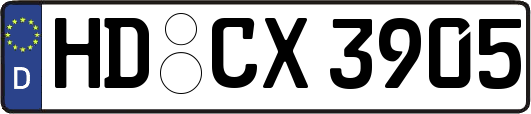 HD-CX3905