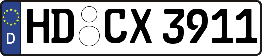 HD-CX3911