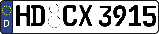 HD-CX3915