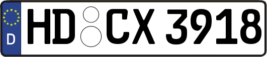 HD-CX3918