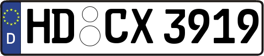 HD-CX3919