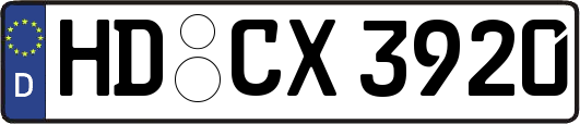 HD-CX3920