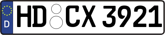 HD-CX3921