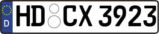 HD-CX3923