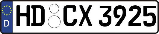 HD-CX3925