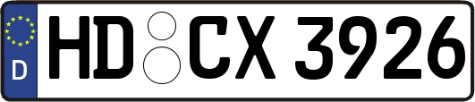 HD-CX3926