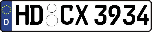 HD-CX3934