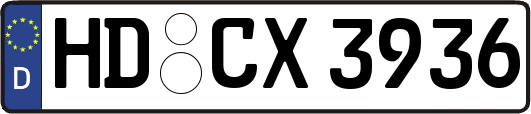 HD-CX3936