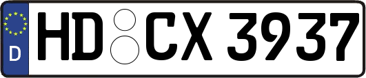 HD-CX3937