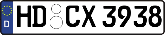 HD-CX3938
