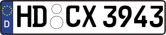 HD-CX3943