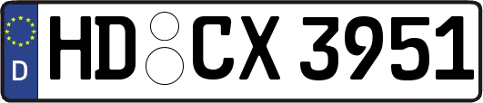 HD-CX3951