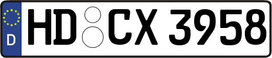 HD-CX3958