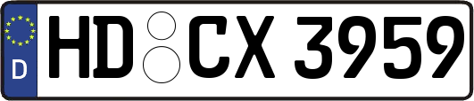 HD-CX3959