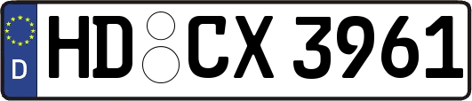 HD-CX3961