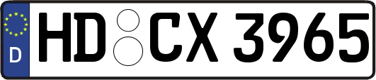 HD-CX3965