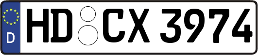 HD-CX3974