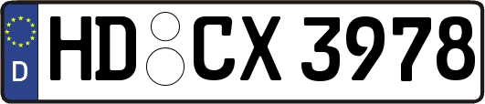 HD-CX3978