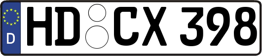 HD-CX398