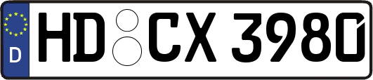 HD-CX3980